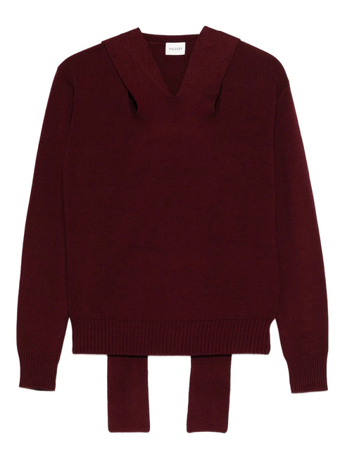 YUZEFI OLA PLAIN SLASH JUMPER